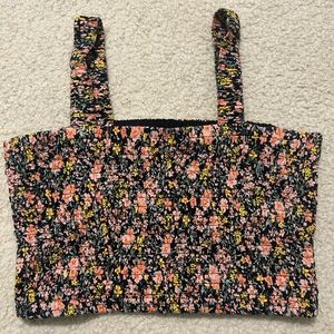 small square neck crop top American Eagle